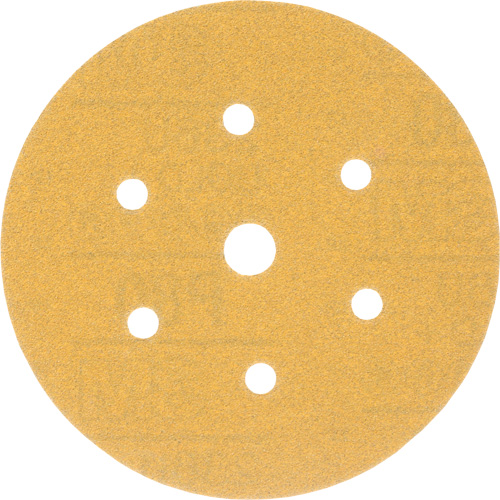 3M Hookit Film Disc, 6" Dia., P80 Grit, Aluminum Oxide, C-Weight Auto-Cam