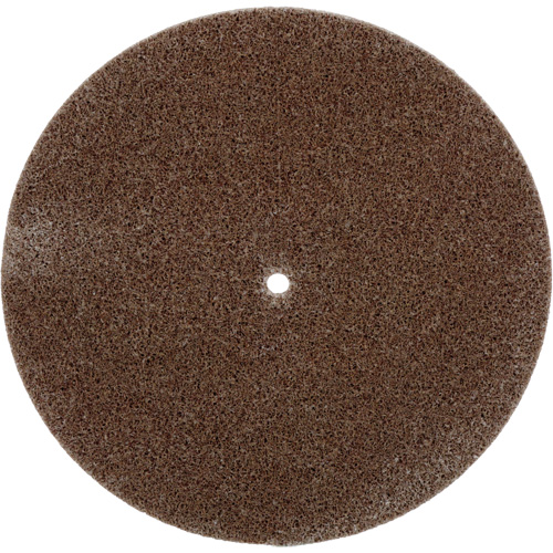 Meule homog&egrave;ne SST, ST- UW Scotch-Brite, 6" x 3/16", Arbre de 1/4", Grain de Fin, Oxyde d'aluminium Auto-Cam