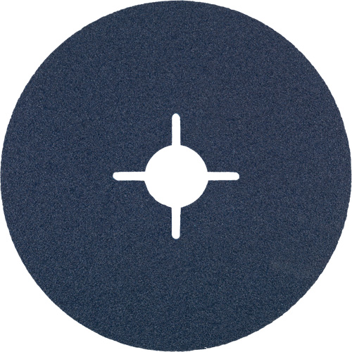 Disque de ponçage en fibre de r&eacute;sine, Zirconium, 36, 5" Dia x 7/8" Arbre Auto-Cam