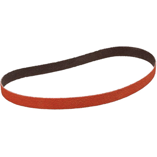 Cubitron II Abrasive Belt, 1/2" W x 12" L, Ceramic, 80+ Grit Auto-Cam