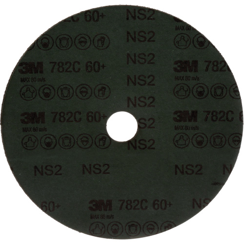 782C Fibre Disc, Ceramic, 60+, 7" Dia x 7/8" Arbor Auto-Cam