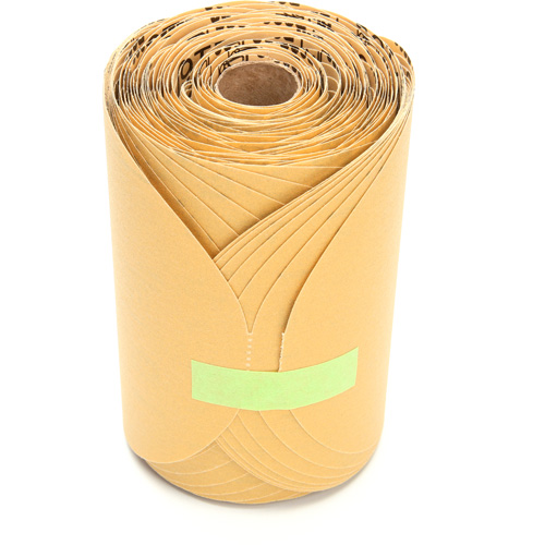 Rouleau de disques dor&eacute;s 216U Stikit, Oxyde d'aluminium, 6" la x 87' lo, Grain P220 Auto-Cam