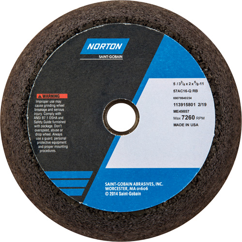 Gemini&reg; Non-Reinforced Portable Snagging Wheel Auto-Cam