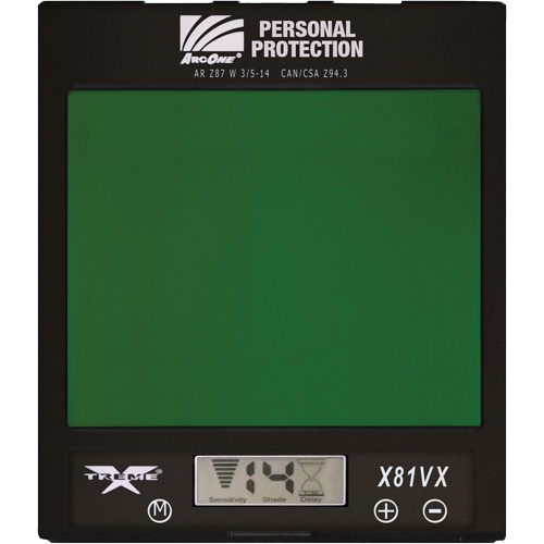 Lentille autoassombrissante ArcOne Xtreme, 4-1/2" la x 5-1/2" h Champ de vision, Pour utilisation avec Xtreme&reg; Auto-Cam