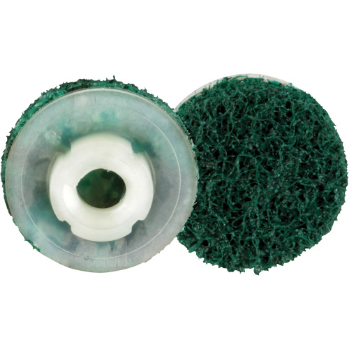 Disque de conditionnement pr&eacute;cis de surface Roloc Scotch-Brite PN-DS, 3/4" dia., Grain Fin, C&eacute;ramique Auto-Cam