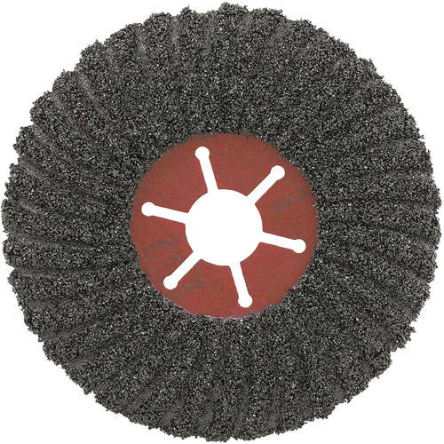 Powerflex Semi-Flexible Disc, 5" Dia., C24 Grit, Silicon Carbide Auto-Cam