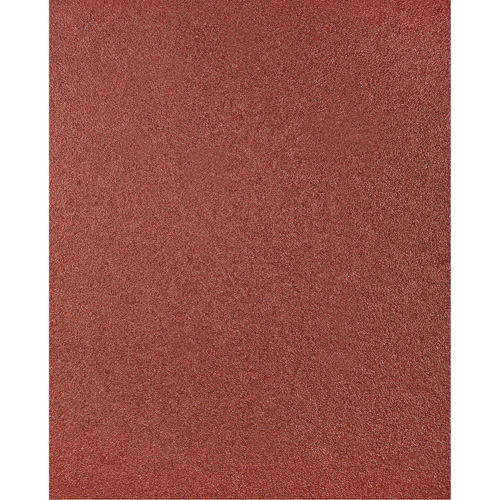 Feuille de papier abrasif grossier pour le m&eacute;tal R243 AO, 9" x 11", Grain 80, Oxyde d'aluminium Auto-Cam