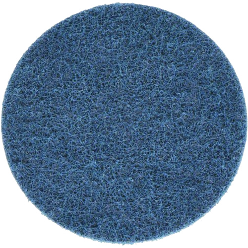 Disques non tiss&eacute;s autoagrippants &agrave; rechange rapide Bear-Tex, 5" dia., Grain Tr&egrave;s fin, Oxyde d'aluminium Auto-Cam