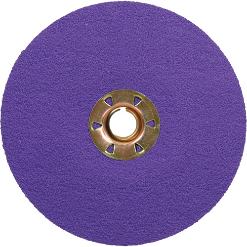 Cubitron 3 Quick-Change Fibre Disc, Ceramic, 80+, 4-1/2" Dia Auto-Cam