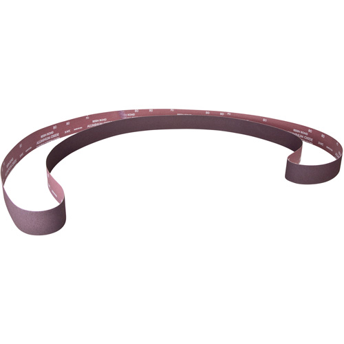 Metalite&reg; Narrow Backstand Sanding Belt, 3" W x 132" L, Aluminum Oxide, 180 Grit Auto-Cam