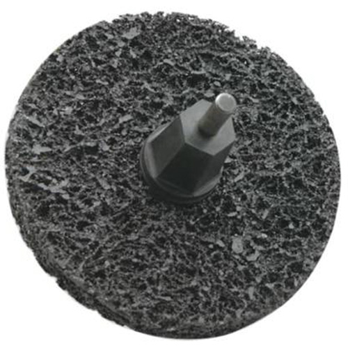 Bear-Tex&reg; Rapid Strip Non-Woven Quick-Change Disc, 3" Dia., Extra Coarse Grit, Silicon Carbide Auto-Cam