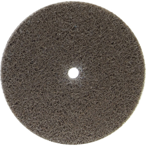 Bear-Tex&reg; Non-Woven Unified Wheel, 3" x 1/4", 3/8" Arbor, Medium Grit, Aluminum Oxide Auto-Cam