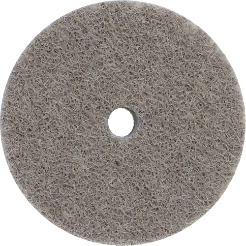 Bear-Tex&reg; Non-Woven Unified Wheel, 3" x 1/4", 3/8" Arbor, Fine Grit, Aluminum Oxide Auto-Cam