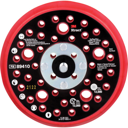 Xtract Hard Back-Up Pad Auto-Cam