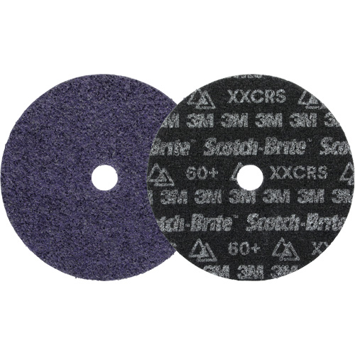 Disque de conditionnement des surfaces de pr&eacute;cision Scotch-Brite, HD-DH, 7" dia., Grain Tr&egrave;s grossier, C&eacute;ramique Auto-Cam