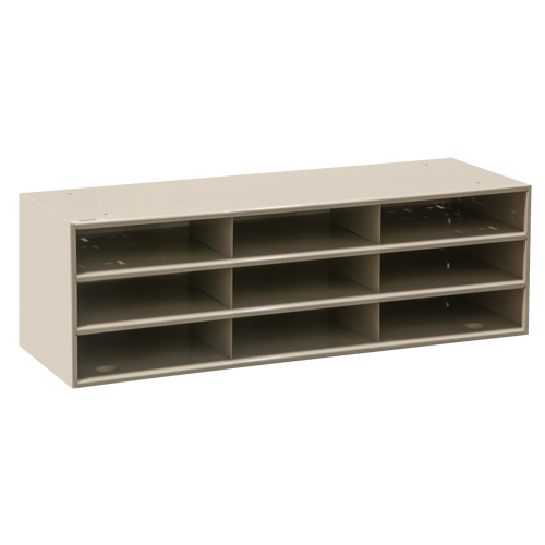 Organisateurs de donn&eacute;es, Stationnaire, 15 fentes, Acier, 33-3/4" la x 11 5/8" p x 17 3/4" h Auto-Cam