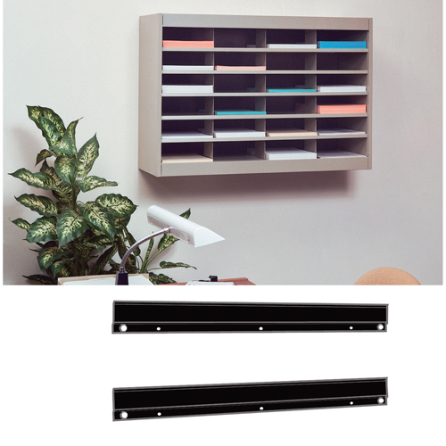 Heavy-duty Steel Literature Organizers - Mounting Hardware Auto-Cam