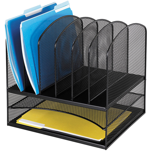 Onyx Steel Mesh Desktop Organizers Auto-Cam