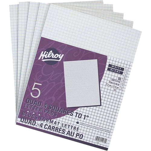 White Paper Pads Auto-Cam