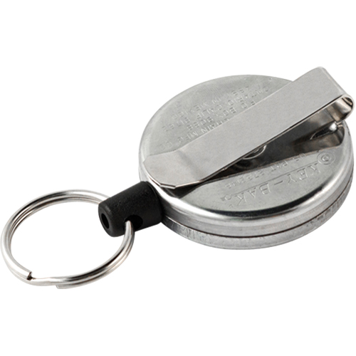 Original Self Retracting Reels #485-HDK, Chrome, 48" Cable, Belt Clip Attachment Auto-Cam