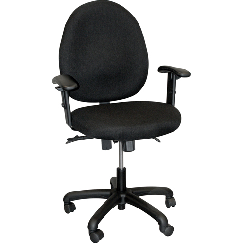 Chaise de dactylo ergonomique avec dossier moyen de s&eacute;rie 900, &agrave; dessin, Ajustable Hauteur, Capacit&eacute; 250 lb Auto-Cam