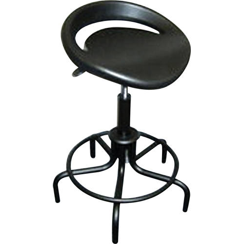 6000 Series Oversized Stool, Stationary, Adjustable Height, 250 lbs. Capacity Auto-Cam
