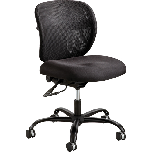 Chaises de travail pour usage intensif 24/7 Vue, Nylon, Noir, Capacit&eacute; 500 lb Auto-Cam