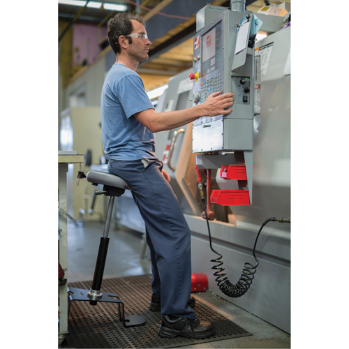 TA 200 Ergonomic Sit/Stand Welding Chair Auto-Cam