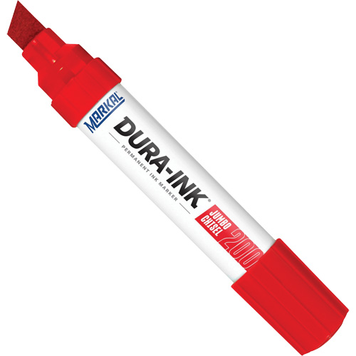 Dura-Ink&reg; Marker #200, Red, Chisel Tip Auto-Cam