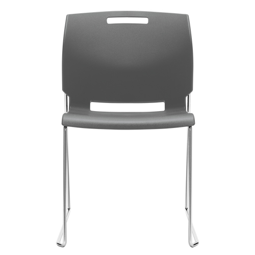 Chaise, Plastique, Hauteur 32-1/2", Capacit&eacute; 300 lb, Gris Auto-Cam