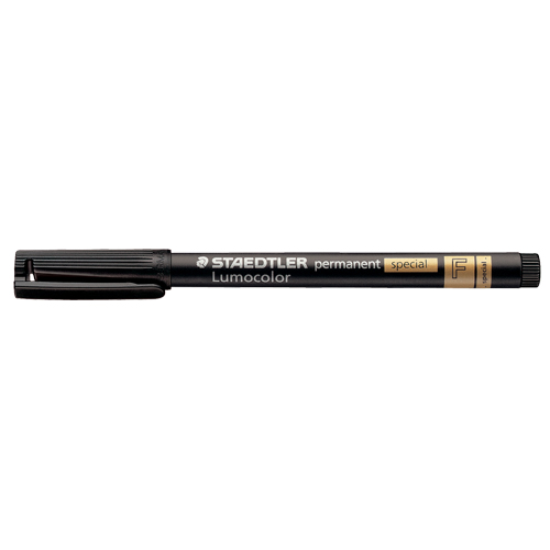 Lumocolor&reg; Permanent Marker, Black, Fine Tip Auto-Cam
