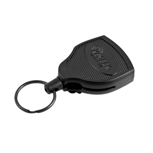 Super48 Heavy-Duty Retractable Key Holder, Polycarbonate, 48" Cable, Belt Clip Attachment Auto-Cam