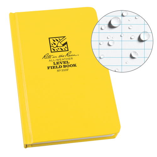 Bound Book, Hard Cover, Yellow, 160 Pages, 4-5/8" W x 7-1/4" L Auto-Cam