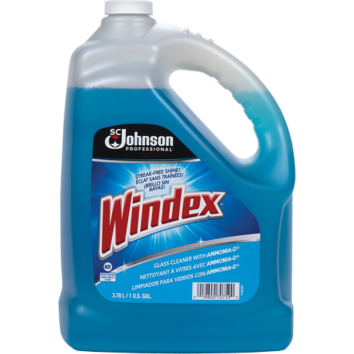 Nettoyant pour vitres Windex avec Ammoniac-D, 3,8 L, Cruche Auto-Cam