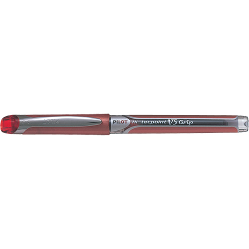 Hi-Tecpoint Grip Pen, Red, 0.5 mm Auto-Cam