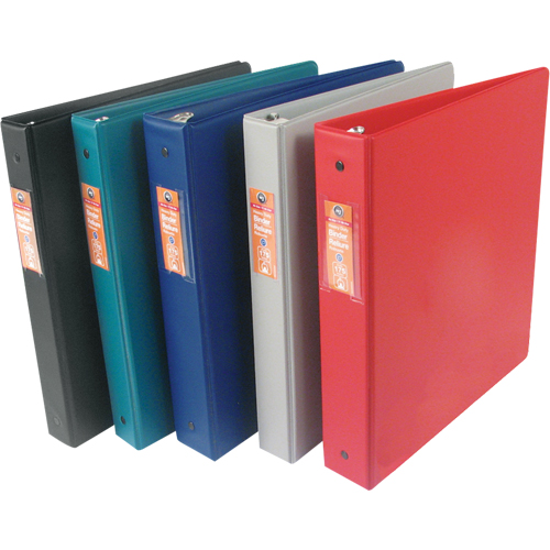 Vinyl Binders, 11" x 8-1/2" x 1", Green Auto-Cam