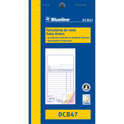 Formulaires de vente Auto-Cam