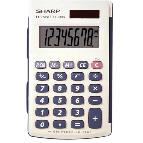 Hand Held Calculator Auto-Cam