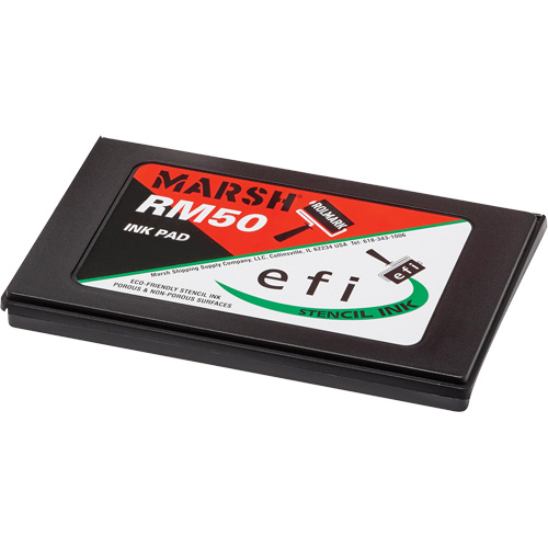 Syst&egrave;mes Rolmark pour pochoirs -Tampon &agrave; encre s&egrave;che Auto-Cam