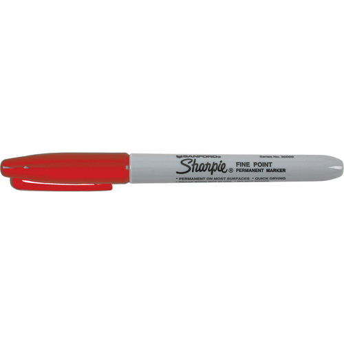 Permanent Markers - #15, Fine, Red Auto-Cam