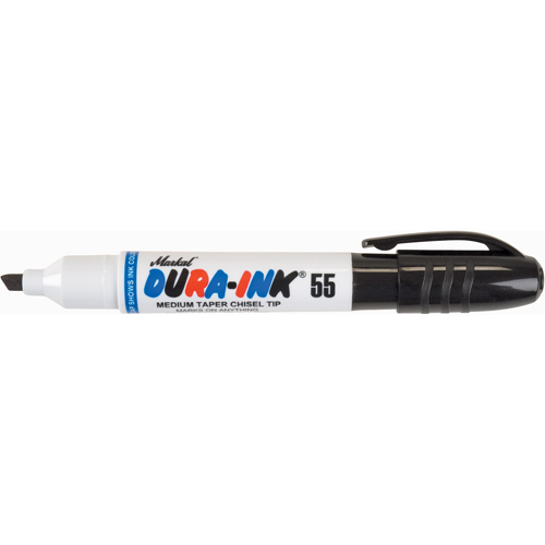 Marqueur permanent Dura-Ink 55, Noir, Pointe Ciseau Auto-Cam