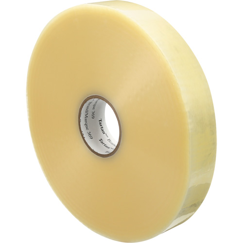 Tartan 369 Box Sealing Tape, Hot Melt Adhesive, 1.6 mils, 48 mm (1-22/25") x 1500 m (4921') Auto-Cam