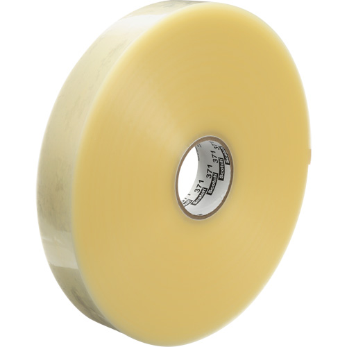 Scotch&reg; Box Sealing Tape 371, Hot Melt Adhesive, 1.9 mils, 48 mm (2") x 1828 m (5997') Auto-Cam