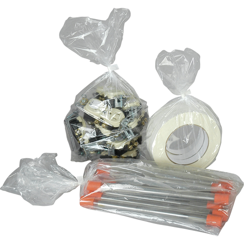 Poly Bags, Open Top, 12" x 5", 1 mils Auto-Cam