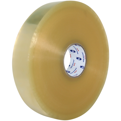 Box Sealing Tape Roll, Hot Melt Adhesive, 1.6 mils, 50 mm (2") x 1828 m (5997') Auto-Cam