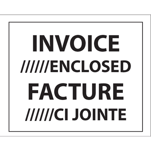 Pochettes pour bordereau d'exp&eacute;dition, 4" lo x 5" la, Style Insertion par l'arri&egrave;re Auto-Cam