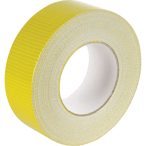 Utility Grade Duct Tape AC20, 9 mils, Yellow, 48 mm (2") x 55 m (180') Auto-Cam