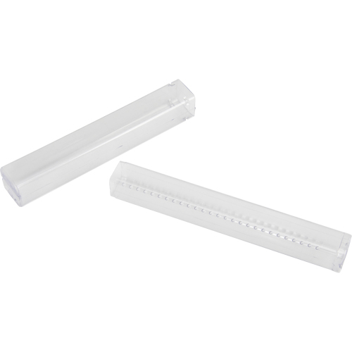 Tube d'emballage en PVC Quadropack, 1/2" dia./7-7/8" la X 4-3/4" lo Auto-Cam