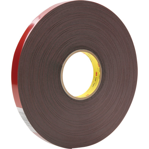 Ruban VHB, 33 m (108') lo x 24 mm (1") la, 1,1 mil, Acrylique Auto-Cam