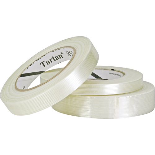 Tartan 8934 Filament Tape, 4 mils Thick, 12 mm (1/2") x 55 m (180')  Auto-Cam